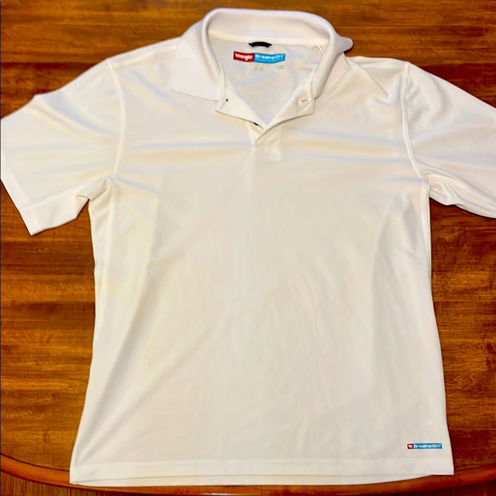 Wrangler White Polo Shirt Classic Casual Wear